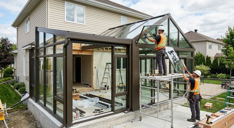 Four Season Room Installation in Longmont, CO
