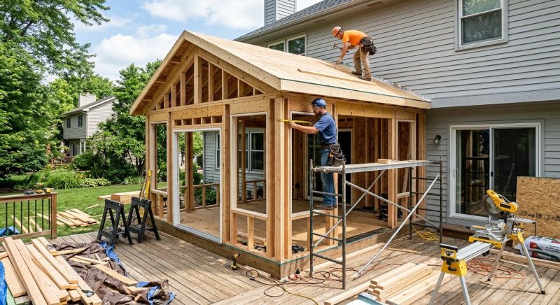 Three Season Room Installation in Nashville, TN